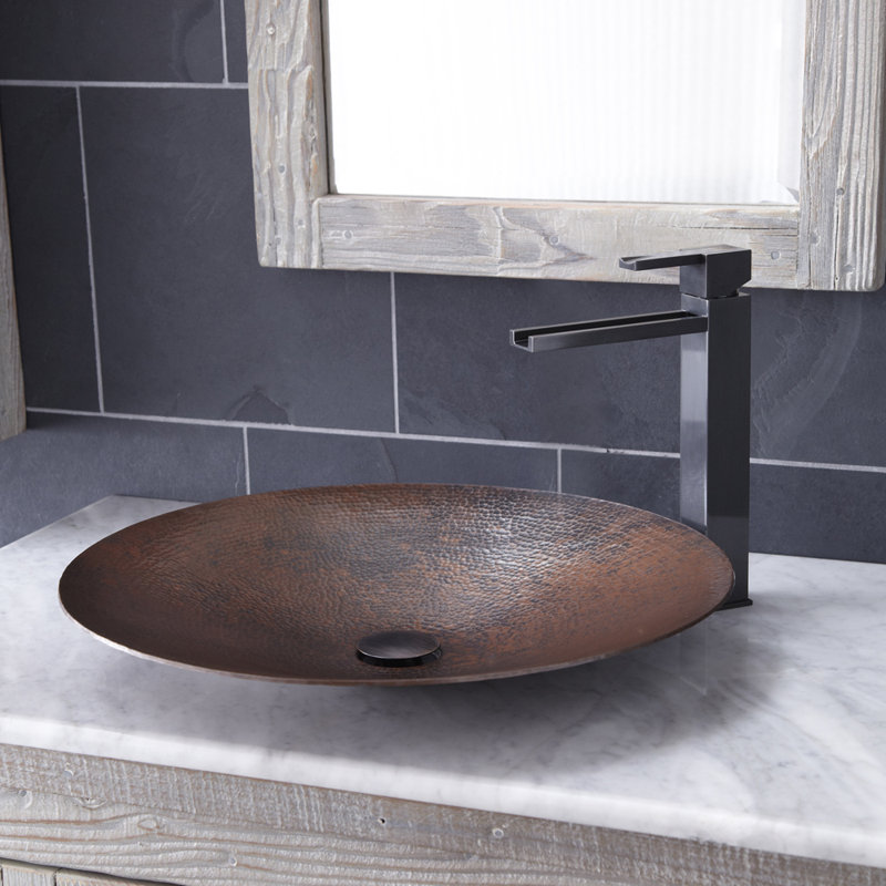 Native Trails Maestro Metal Circular Vessel Bathroom Sink Wayfair
